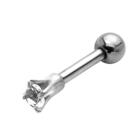 Helix Ohrpiercing mit einem  Kristall 251