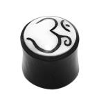 Organix Plug mit OM Motiv, Gr&ouml;&szlig;en w&auml;hlbar