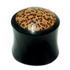 Organix Plug mit Leoparden-Muster, verschiedene Gr&ouml;&szlig;en