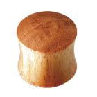 Organix Plug aus Teak-Holz, Gr&ouml;&szlig;e w&auml;hlbar
