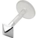 Bioplast Stecklabret mit kleiner Pyramide, 1.2x6mm / 1.2x8mm / 1.2x10mm