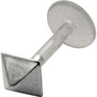 Bioplast Stecklabret mit gro&szlig;er Pyramide, 1.2x6mm / 1.2x8mm / 1.2x10mm