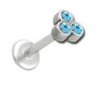 Schraubaufsatz für 1.2mm Labret Kristalle