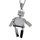 Anh&auml;nger: Roboter Hampelmann, aus Edelstahl