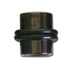 Schwarzer Plug in acht St&auml;rken
