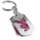 Playboy-Schlüsselanhänger 2-teilig pink, B-Ware