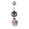 KoolKatana Bauchnabelpiercing mit Design 1.6x10mm
