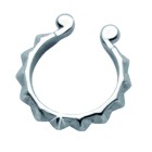 Brustclip aus 925 Sterling Silber diskreter Charme