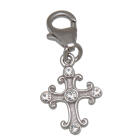 Anh&auml;nger Mittelalterliches Kreuz aus 925 Sterling Silber zum Einh&auml;ngen