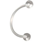 PMFK Stab gebogen 26mm mit 6mm Uv-Kugeln 1.6mm St&auml;rke