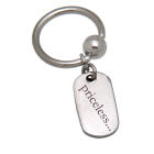 BCR-Ring 1,2 mm dick mit individuell graviertem Anh&auml;nger 1.2x6mm / 1.2x7mm / 1.2x8mm / 1.2x9mm / 1.2x10mm / 1.2x12mm