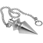 Esoteric cone pendulum chrome-plated