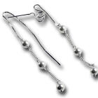 Ohrh&auml;nger, 3x imi-pearls, 11.5cm lang