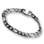 Figaro Armband aus Edelstahl in drei L&auml;ngen