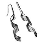 Ohrringe aus Edelstahl in gewundener Form