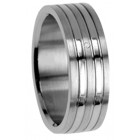 Titanium partner ring with diamond TID55