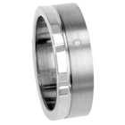 Partner ring with diamond TID65