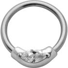 Klemmkugelring BCR,mit Swarovski Kristall