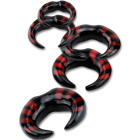 Organix Ohrdehner aus Horn rot