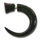 Pseudo-Piercing aus Wasserb&uuml;ffelhorn, Haken