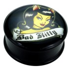 Plug aus Acetal  mit PIN-UP Motiv - Bad Kitty