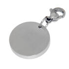 Anh&auml;nger f&uuml;r Bettelarmband, Anh&auml;nger rund- Gravur m&ouml;glich