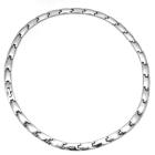 Collier aus Edelstahl, 46cm L&auml;nge, Klappverschluss