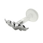 Bioplast Stecklabret mit gefl&uuml;geltem Herz, 1.2x6mm / 1.2x8mm / 1.2x10mm