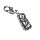 Anh&auml;nger f&uuml;r Armband oder Kette Kokeshi-Puppe 05 / Motiv Kreise