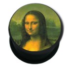 Picture Plug aus Kunststoff, Motiv  MONA LISA