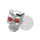 Bioplast Stecklabret mit Teufelskopf 1.2x6mm / 1.2x8mm / 1.2x10mm L&auml;nge