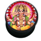 Plastic picture plug, motif GANESHA