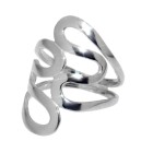 Eleganter Ring im Retro-Design aus 925 Sterling Silber