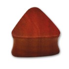 Plugs, triangular, made of rosewood