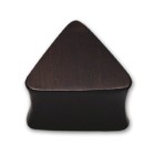 Plugs, triangular, made of ironwood, size selectable