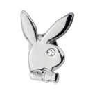 Playboy-Ohrstecker mit Kristall Bunny single