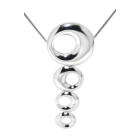 Stilsicherer Anh&auml;nger 925 Sterling Silber im Retro-Stil