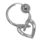 BCR mit Design aus Chirurgenstahl 1.6x10mm PFBC21