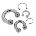 Hufeisen Piercing 2.0 und 2.5mm St&auml;rke