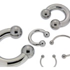 Hufeisen Piercingin 5.0mm Stärke