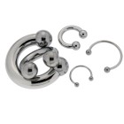 Hufeisen Piercingin 6.0mm Stärke