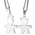 Anh&auml;nger Engelchen und Teufelchen aus 925 Sterling Silber