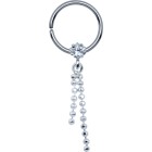 Tragus- oder Helix-Piercing 925 Sterling Silber Motiv mit 316L Ring
