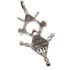 Anhänger aus 925 Sterling Silber, ATZTEKEN-Motiv