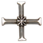 Anh&auml;nger aus 925 Sterling Silber, KREUZ, symmetrisch