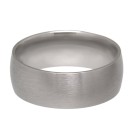 Ring aus mattiertem Edelstahl 607