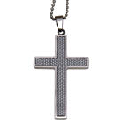**Edelstahl Carbon Kreuz Anh&auml;nger mit Gravur &ndash; Zeitloses Schmuckst&uuml;ck mit pers&ouml;nlicher Note**