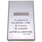 Zigarettenetui aus Aluminium mit individueller Gravur