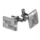 Cufflinks CLASSIC made of stainless steel with desired engraving