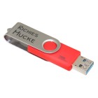 USB 3.0 Stick 16GB rot mit Gravur